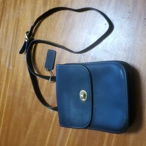 Vintage Coach Scooter Small Side Pack Crossbody Bag